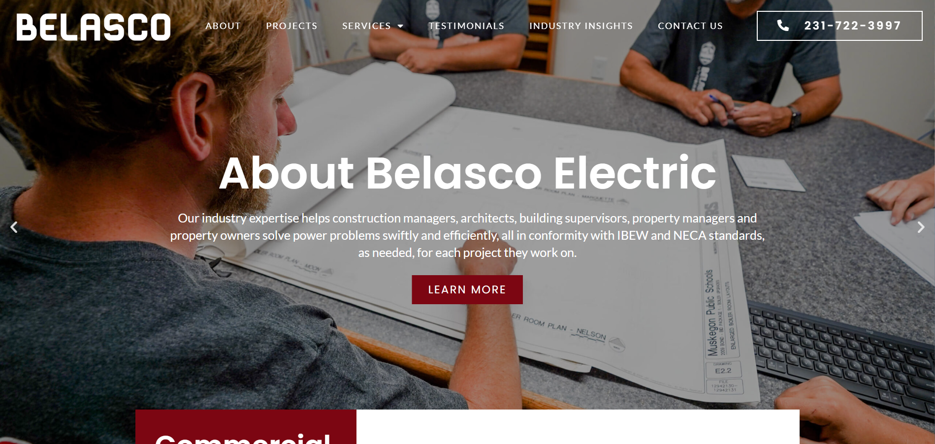 Belasco Electric Website After